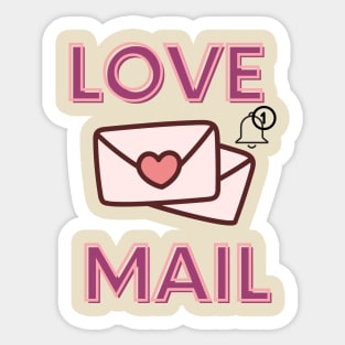 Love mail Sticker